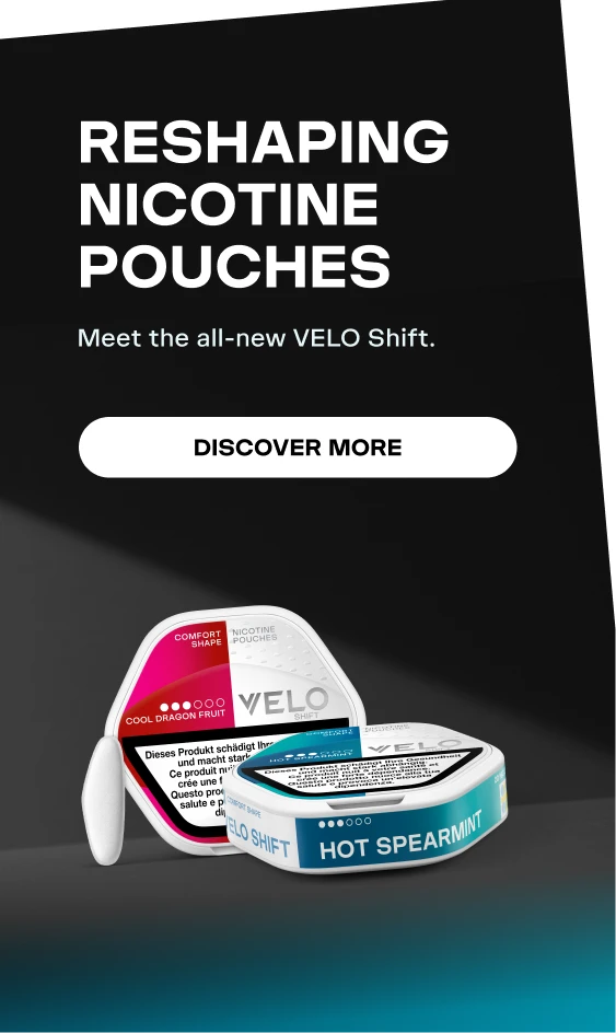 tobacco free pouches velo companies introduce tobacco-free nicotine it is a tobacco free product Velo Plus Nicotine Pouches Citrus