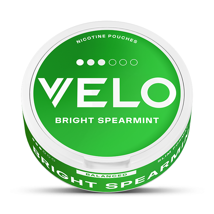 Bright Spearmint Slim Format Middle Nicotine Intensity VELO