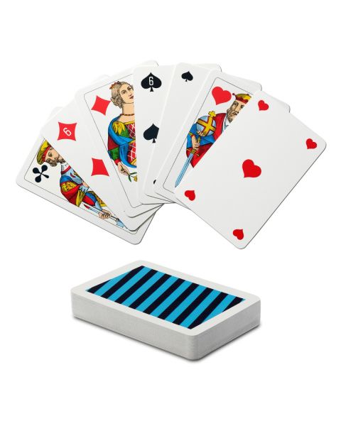 Pack of Jass cards with Velo logo