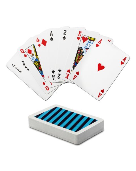Poker-Kartenpaket mit dem Velo-Logo