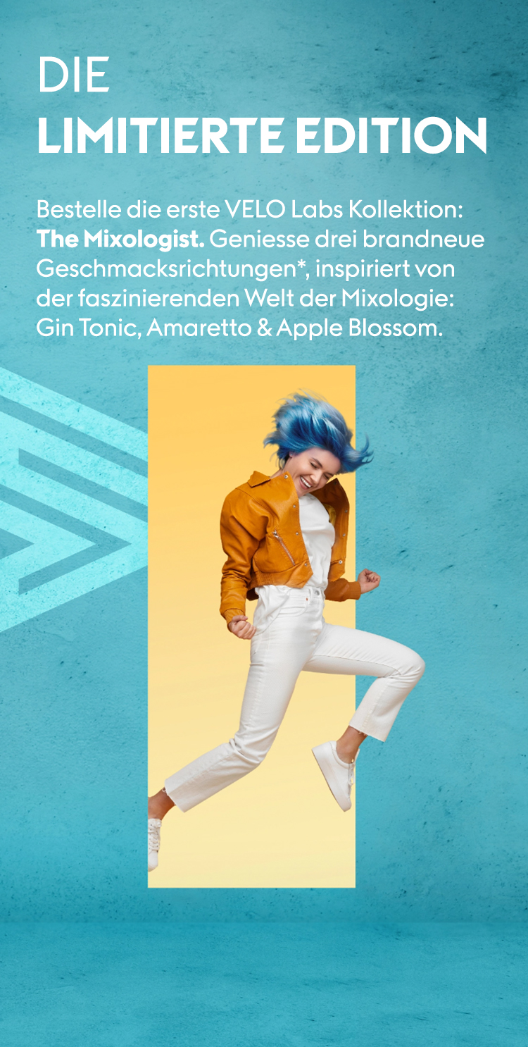 Velo Labs - Entdecken Sie die neue Limitierte Edition "The Mixologists"