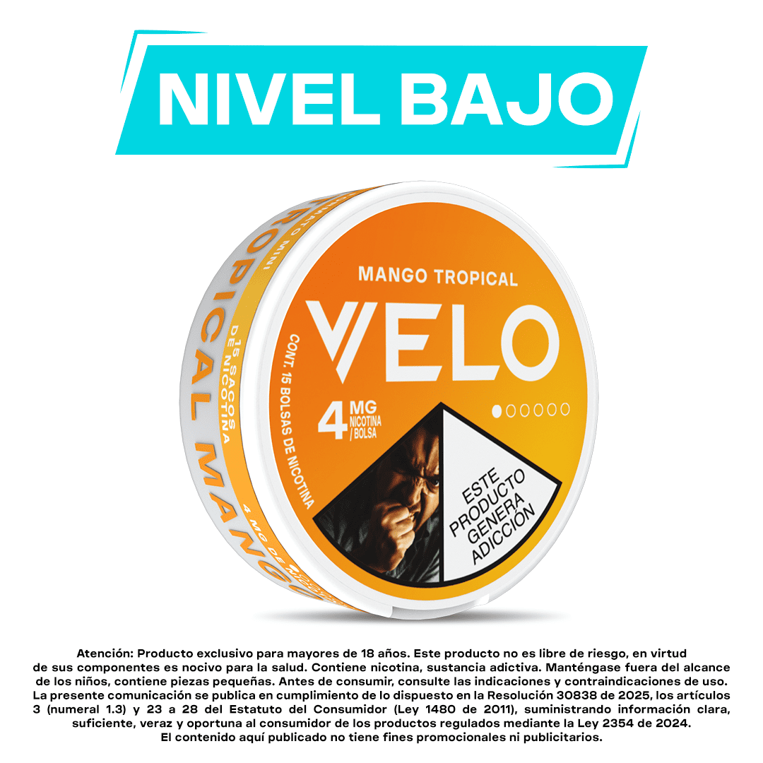 VELO Mango Tropical 4mg
