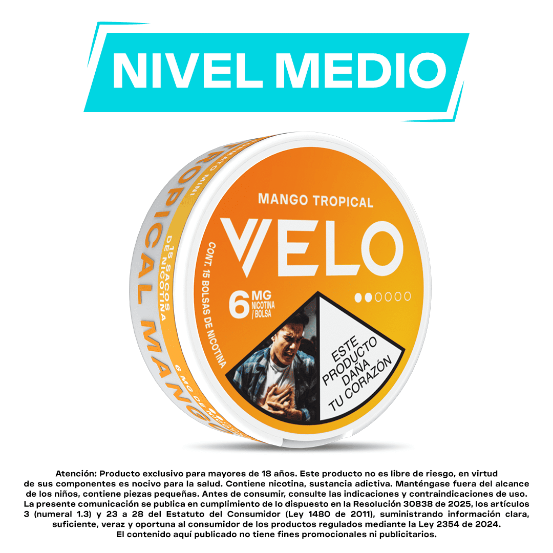 VELO Mango Tropical 6mg