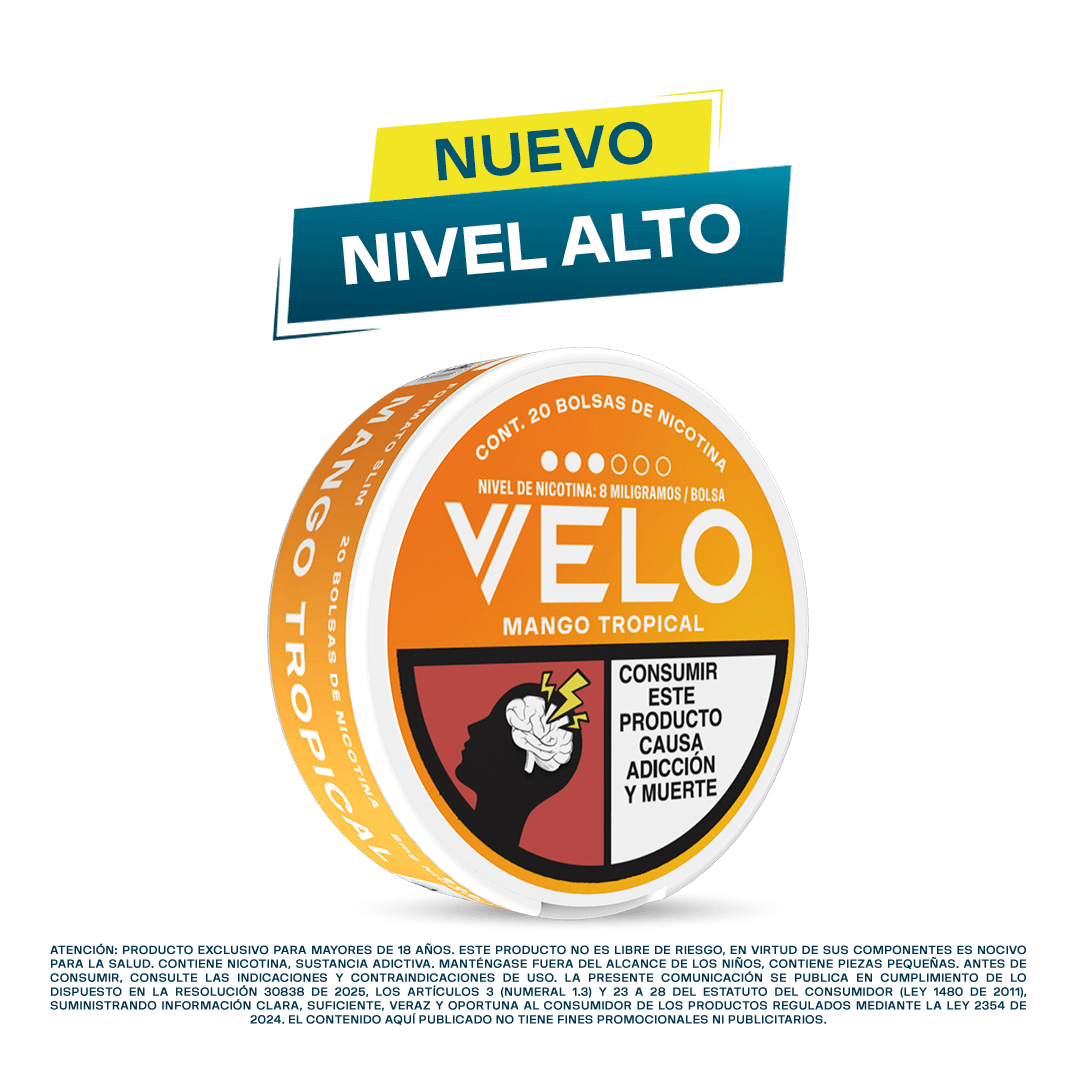 VELO Mango Tropical 8mg