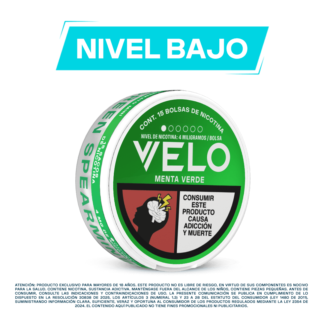 VELO Menta Verde 4mg