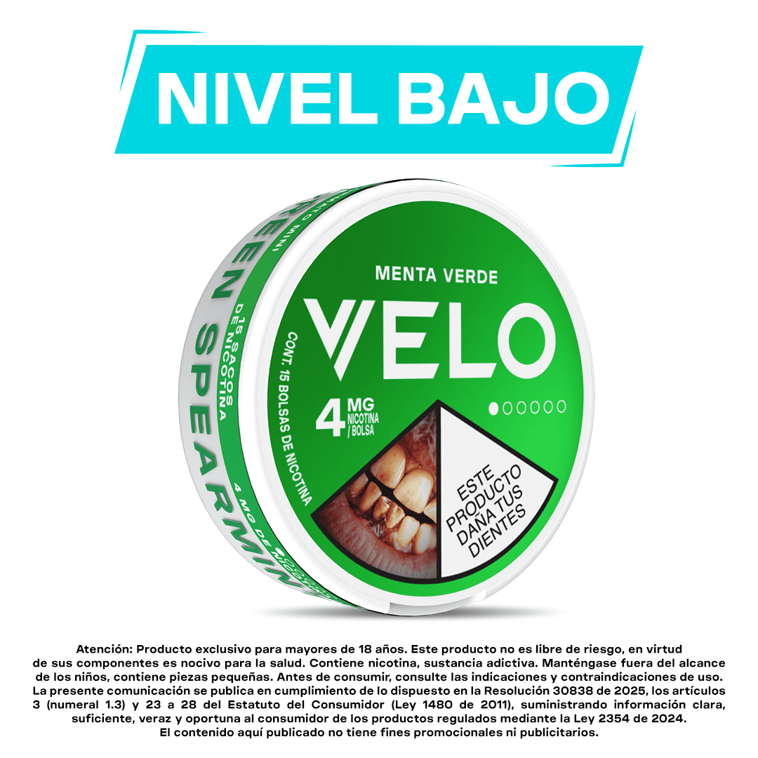 VELO Menta Verde 4mg