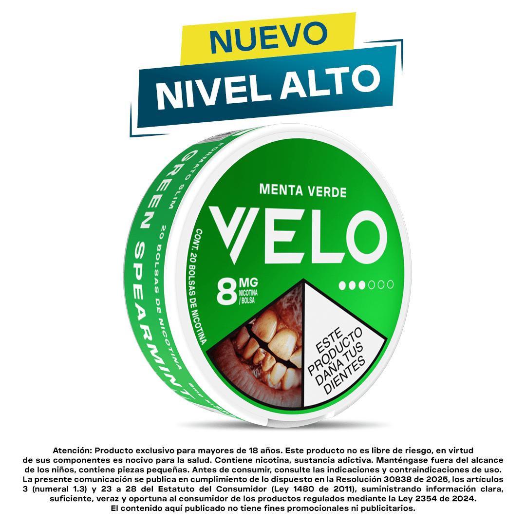 VELO Menta Verde 8mg