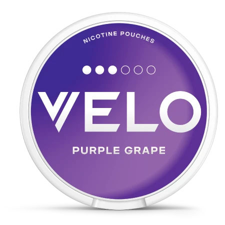 Kutijica Velo nikotinskih vrećica sa ukusom Purple Grape od 8mg