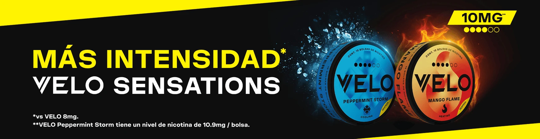 MAS INTENSIDAD SENSATIONS VELO