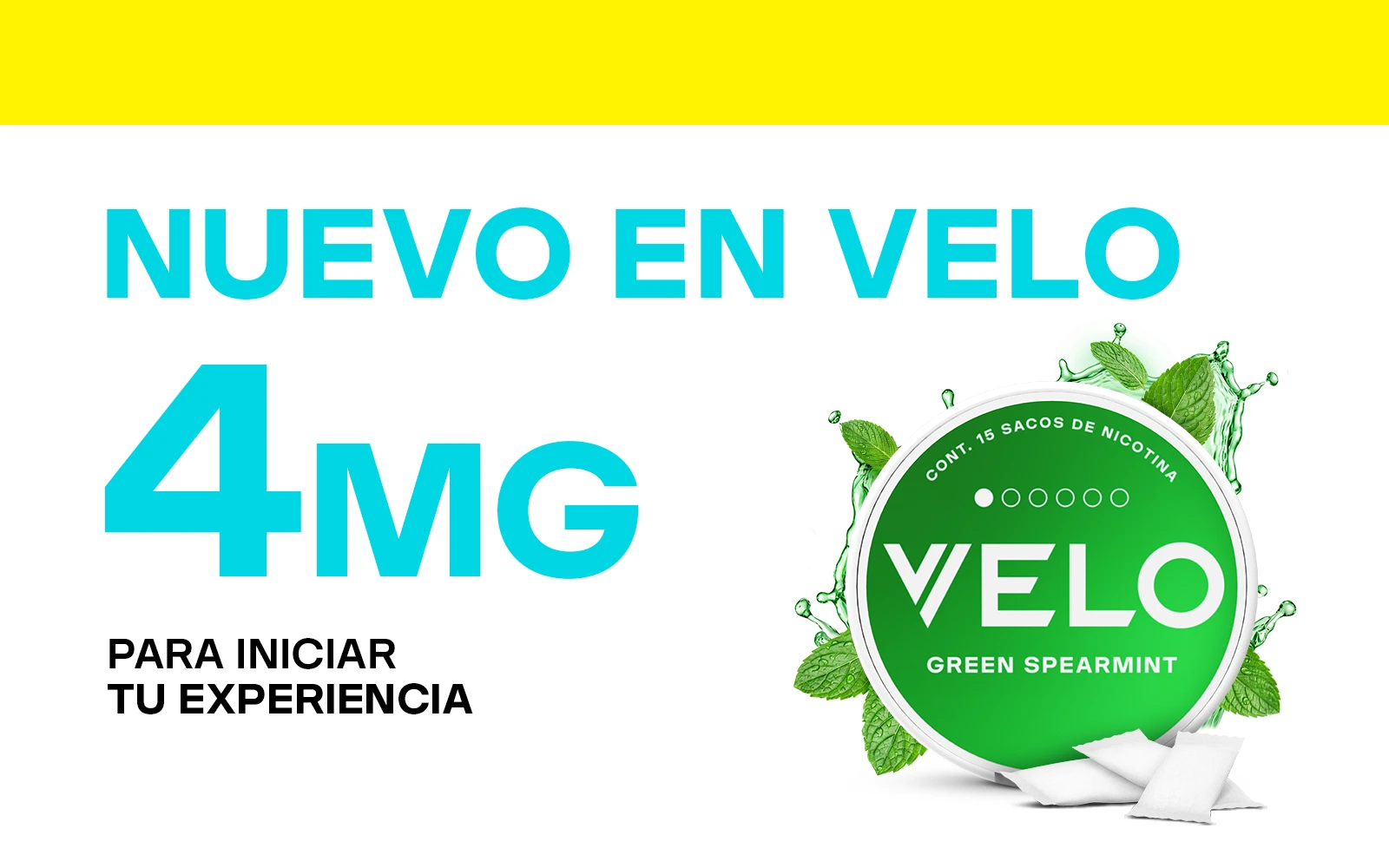 Nivel de nicotina VELO 4 mg 