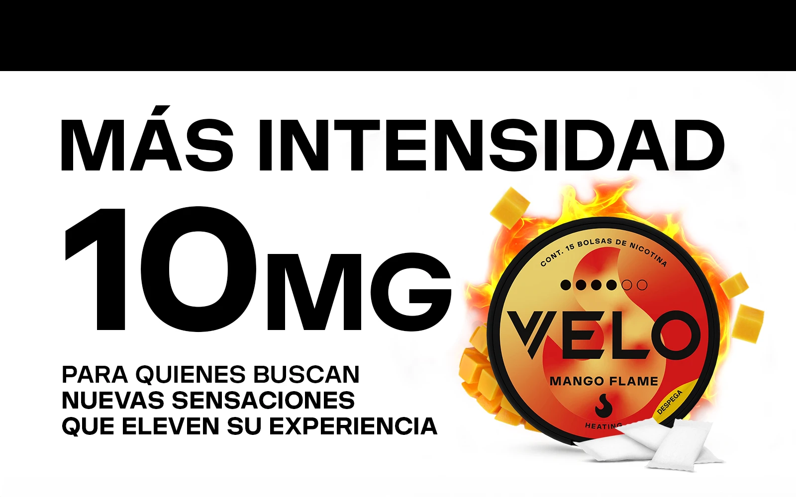 Nivel de nicotina VELO 10 mg 