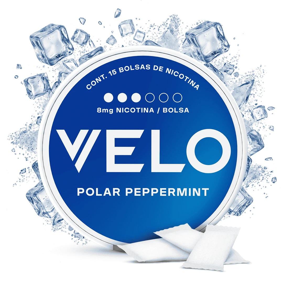 Bolsas de nicotina VELO Polar Peppermint 8 mg 