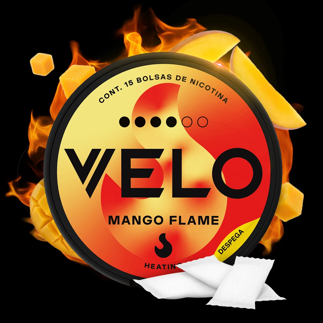 Bolsas de nicotina VELO Mango Flame 10 mg 
