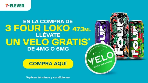3 FOURLOKO 437 ML LLEVATE UN VELO GRATIS DE 4MG O 6MG