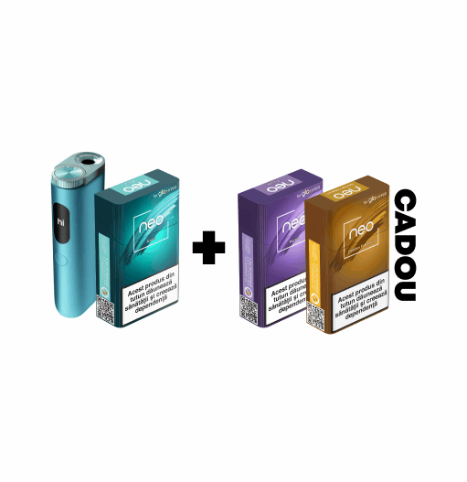 Starter Kit glo™ Hyper Pro & 1 pachet neo™ + 2 pachete CADOU