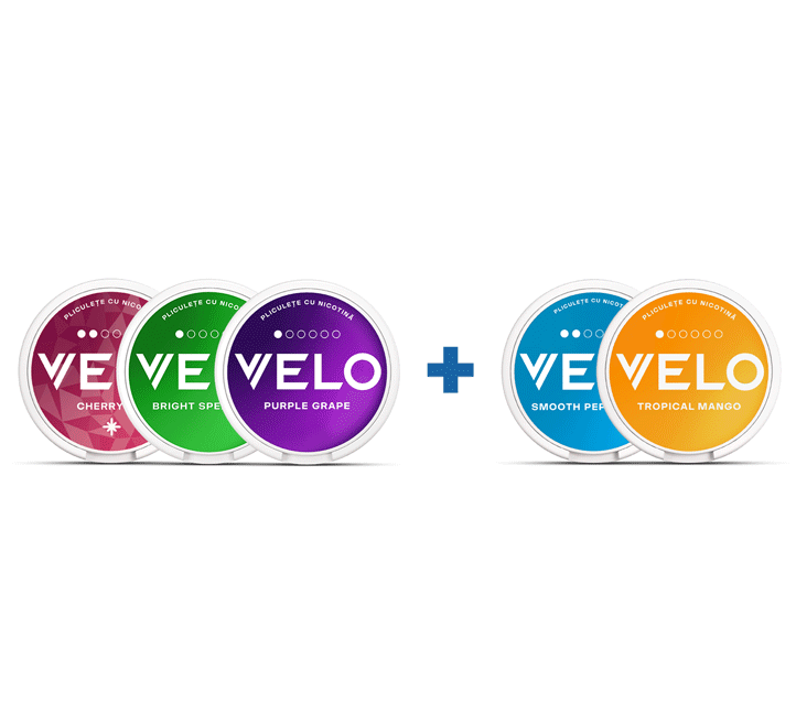 Ofertă 5 cutii Velo la preț de 3 - 4/6mg
