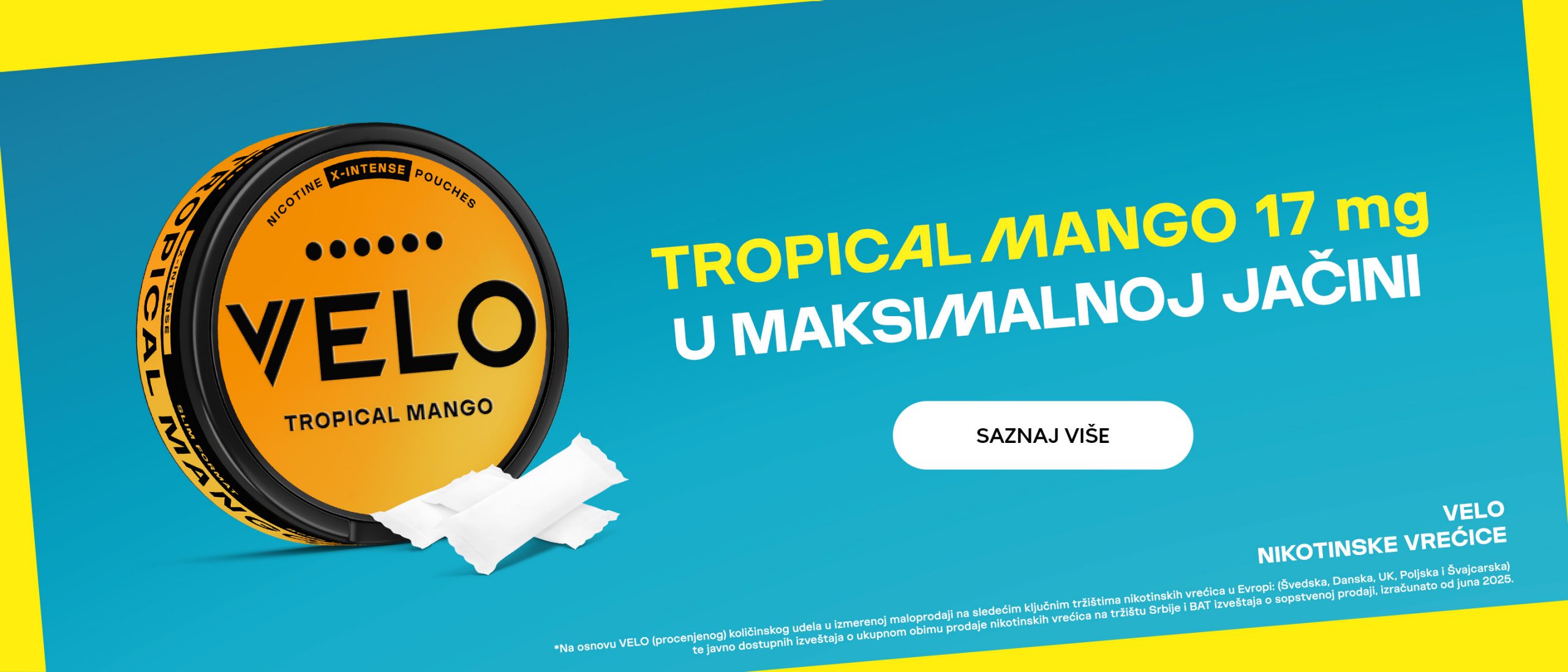 Tropical Mango u maksimalnoj jacini od 17mg