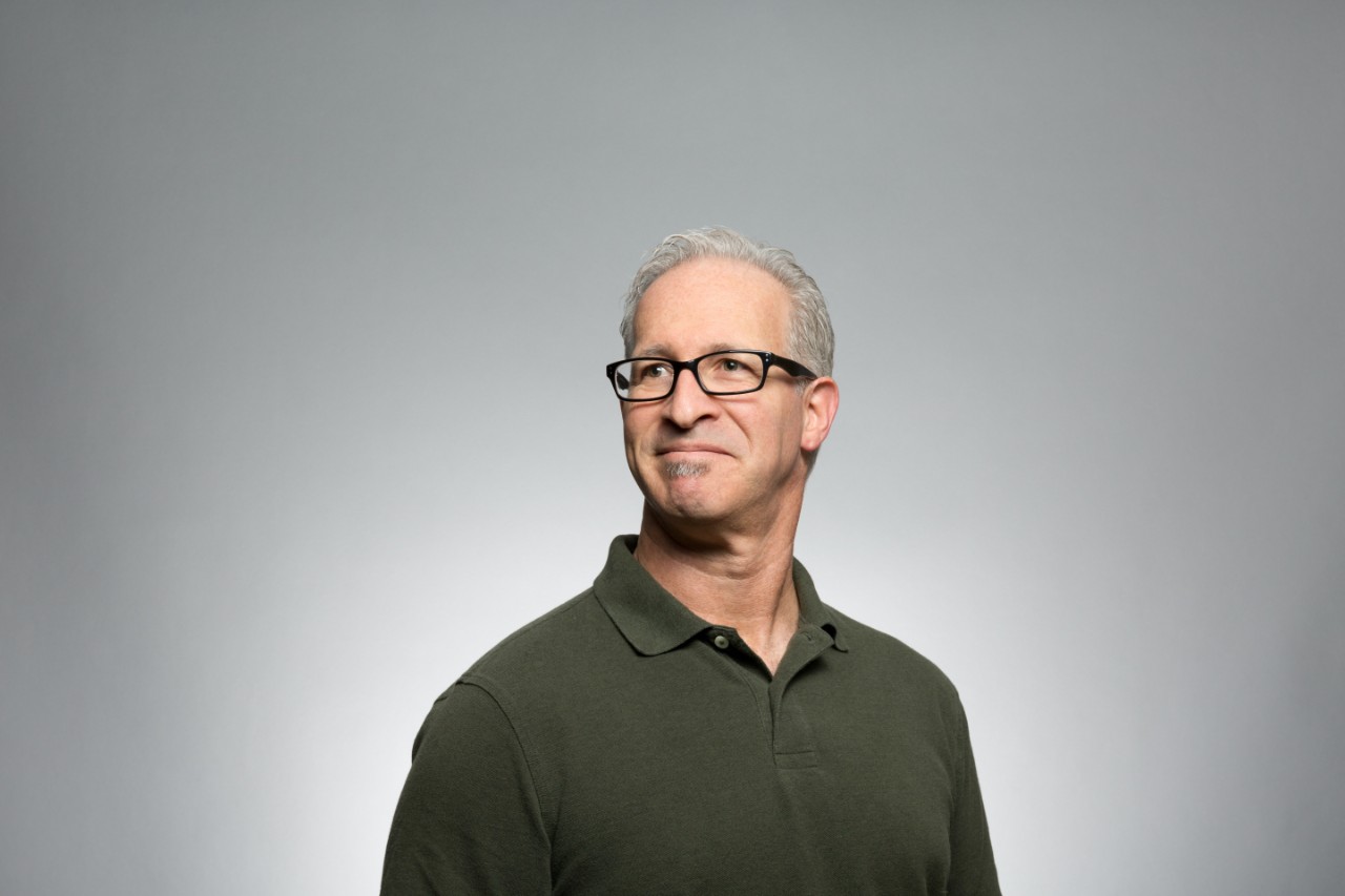 A man's profile photo