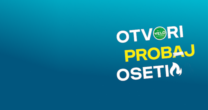 Pakovanje nikotinskih vrećica brenda Velo, s jasno istaknutim logotipom i modernim dizajnom, prikazano na neutralnoj pozadini.