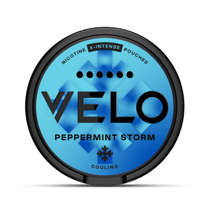 Kutijica Velo nikotinskih vrećica sa ukusom Peppermint Storm od 17mg