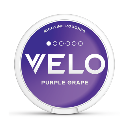 Kutijica Velo nikotinskih vrećica sa ukusom Purple Grape od 4mg