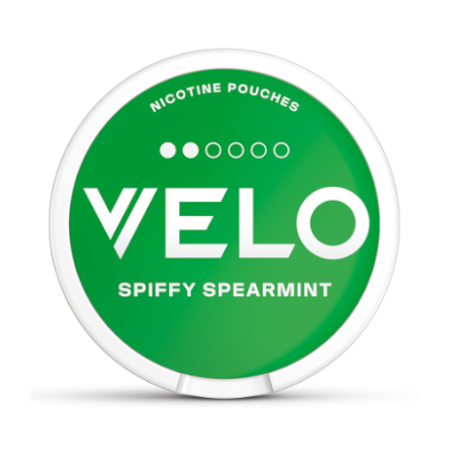 Kutijica Velo nikotinskih vrećica sa ukusom Spiffy Spearmint 6mg