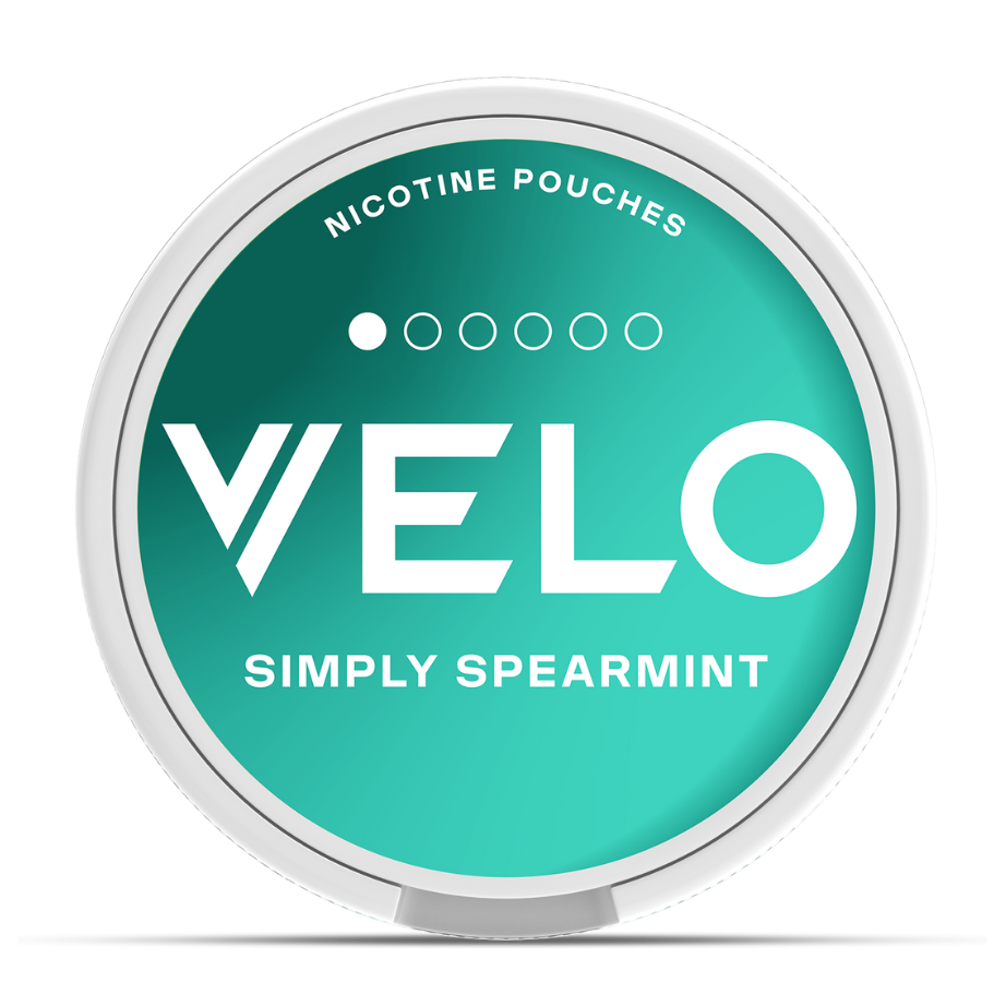 Kutijica Velo nikotinskih vrećica sa ukusom Simply Spearmint 4mg