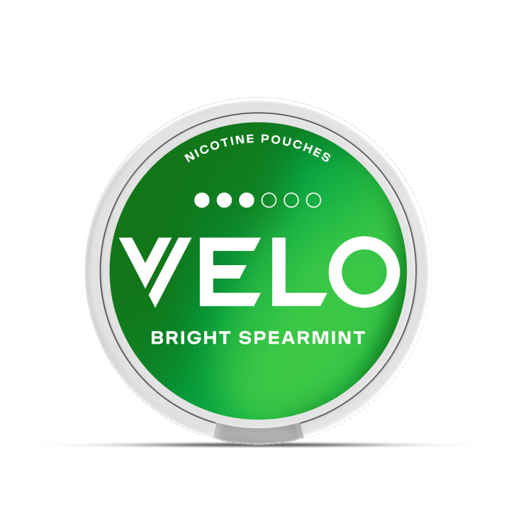 Kutijica Velo nikotinskih vrećica sa ukusom Bright Spearmint 10mg